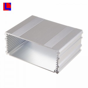 Хорошая поверхность экструдированного электронного алюминиевого корпуса / коробки с винтами